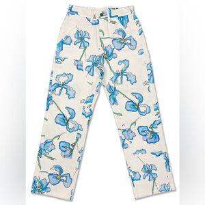 Keith Kelly Women’s Iris‎ Double Knee Work Pants Wearable Art XXS